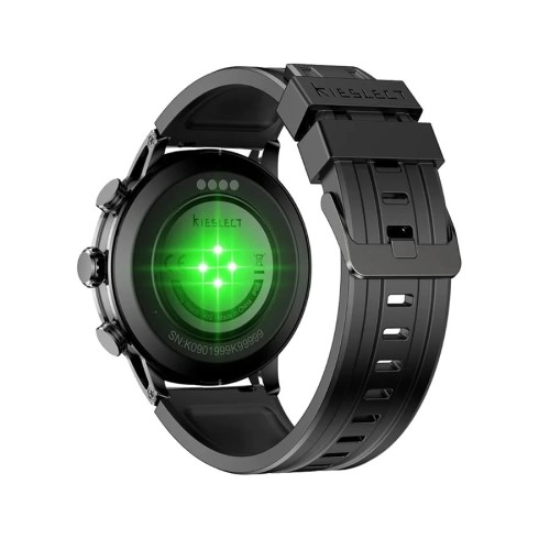 Kieslect KR2 Amoled Display Black Bluetooth Calling Smart Watch