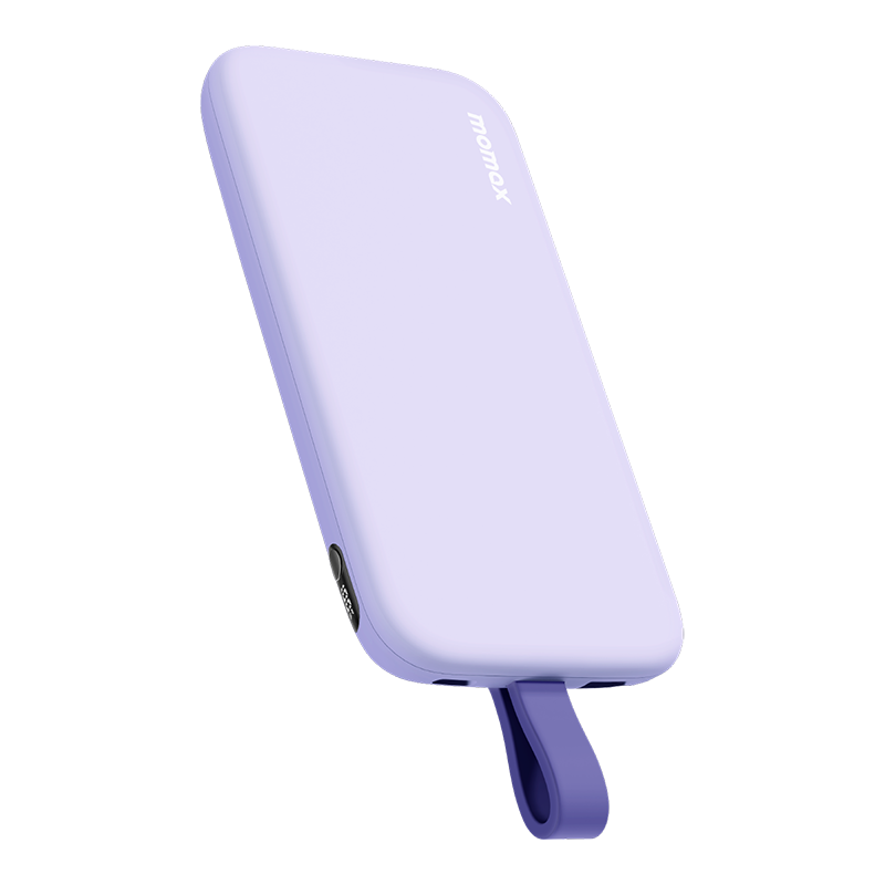 momax IP118U iPower PD3 10000mAh 22.5W Battery Pack -purple