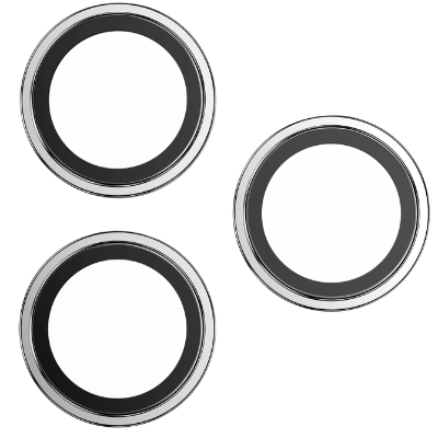 MOMAX - Lens protector (For iPhone 15/iPhone 15 Plus) - Silver PZAP23CS1S