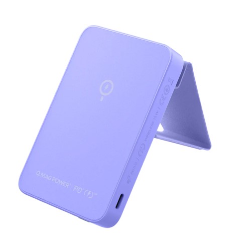 Q.Mag Power 9 | Magnetic Wireless Power Bank with Stand (5000mAh)