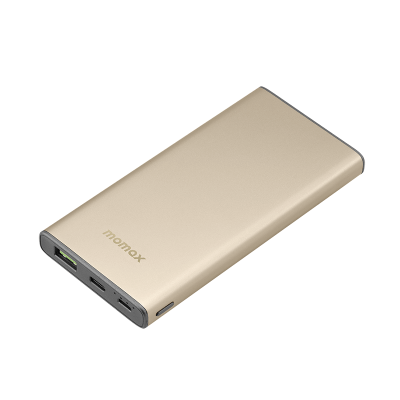 Momax Power Bank iPower Lite 2 10K 22.5W-gold