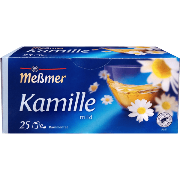 Messmer Meßmer Camomile (Kamille) 2 Packs (25 Tea Bags)