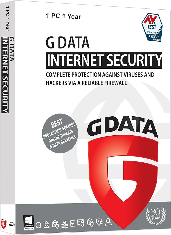 G Data Internet Security, one user for one year