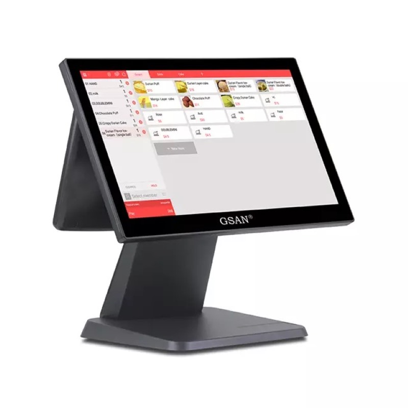 GSAN POS System NV-T3 15.6″ + Customer LCD i5-3rd 8GB Ram 128GB SSD Black