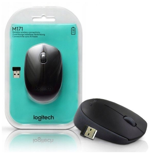 Logitech M171 - Wireless Mouse - Black