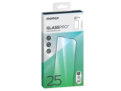 Momax iPhone 14 Pro Max (6.7") Tempered Glass 2.5D Full Screen Protector