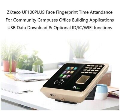 2.8″ TFT Touch Screen Face and Fingerprint Time Attendance with WiFi function