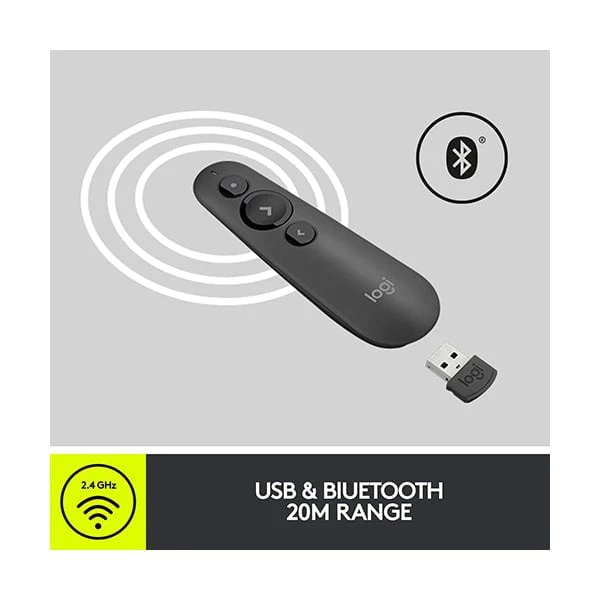 Logitech R500-910-005393 - Wireless Laser Presentation Remote