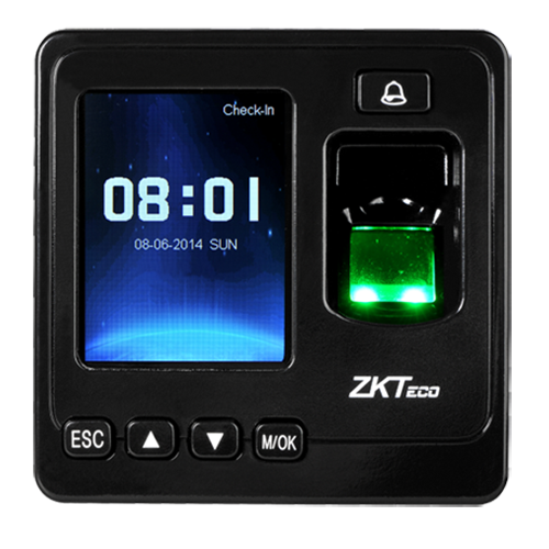 Zkteco Sf100 Ip Based Em Card, Fingerprint Access Control & Time Attendance Full Package