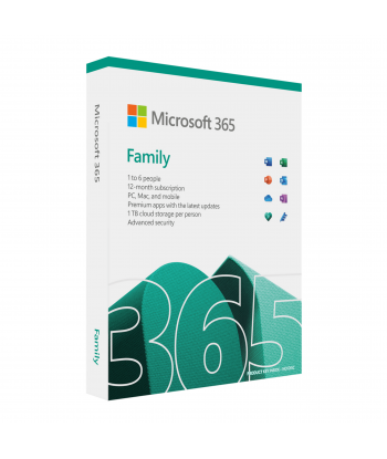 Microsoft Office 365 Family 1 to 6 Users