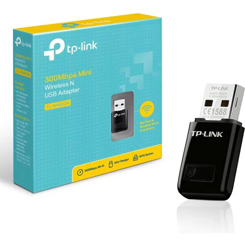 Tp link 300Mbps Wireless Nano USB Adapter TL-WN823N