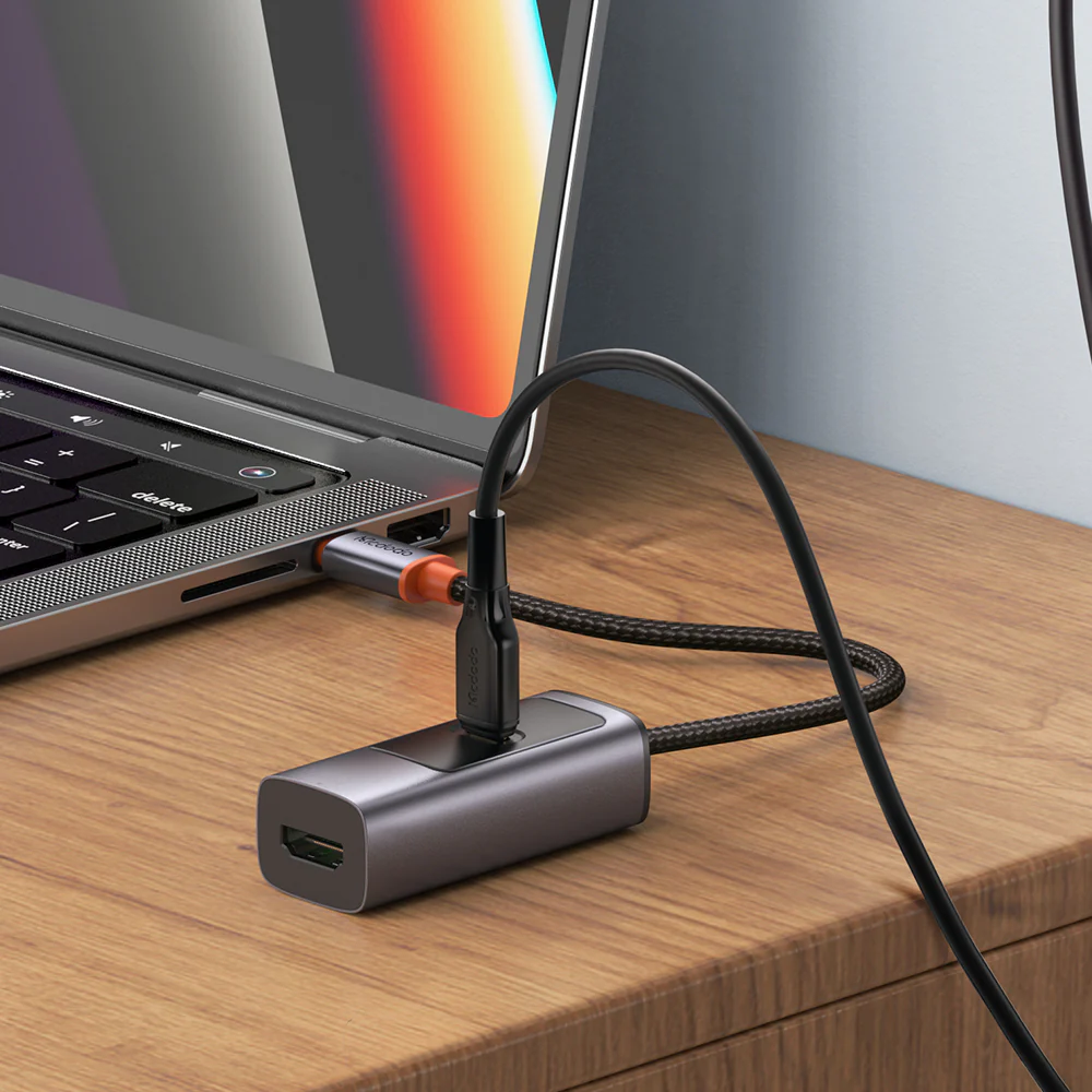 Mcdodo HU-1130 2 in 1 100W PD Type C Port + 8K HDMI Port USB Type C USB Hub