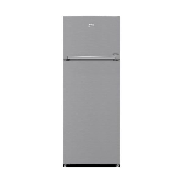 Beko Refrigerator with Top Freezer 70 cm, 17 ft, A+ Energy Efficiency Class, 455 L, RDNE510M20XB - Silver