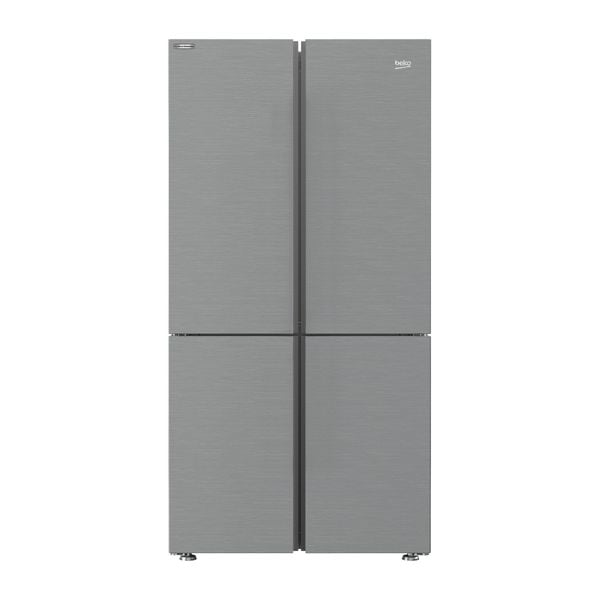 Beko French Design Refrigerator - 24 Feet - GN1406223PX - Stainless Steel