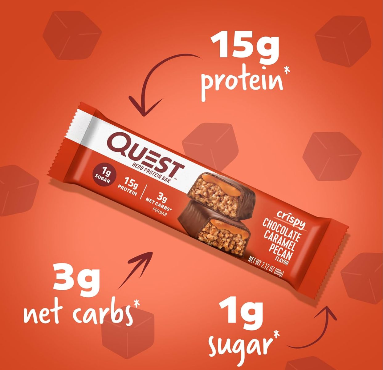 Quest hero protein bar