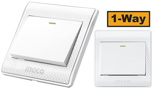 Single switch, one year warranty HESSH01101