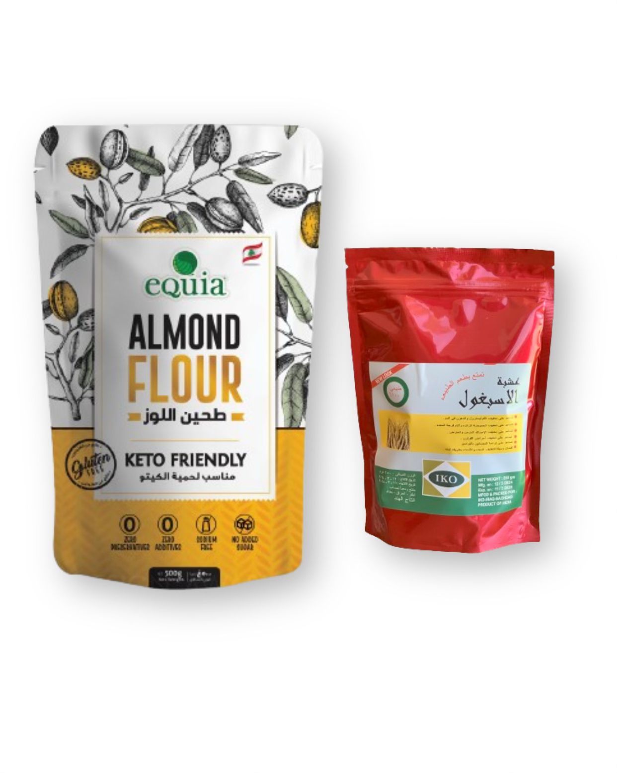 Almond flour  and psyllium husk