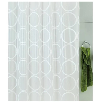primanova Primanova Primanova Full Moon Bath Curtain 2 Pieces 120x200cm Pvc 120x200cm size: 120x200cm