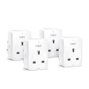Tp-Link Tapo P100 (4-pack) Mini Smart Wi-Fi Socket