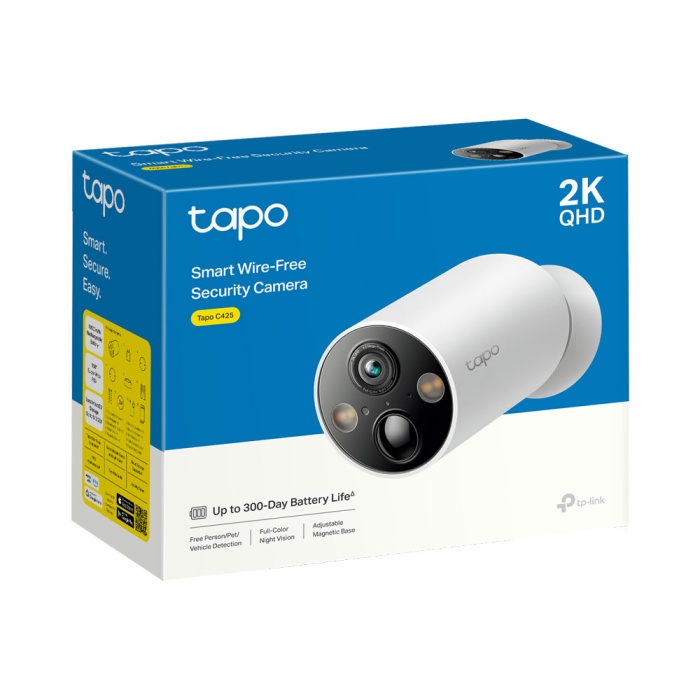 Smart Wire-Free Security Camera Tapo C425