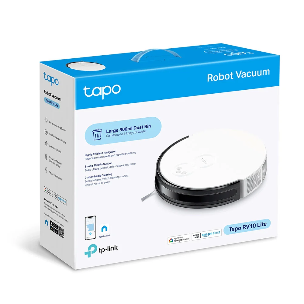 Robot Vacuum Cleaner Tapo RV10 Lite