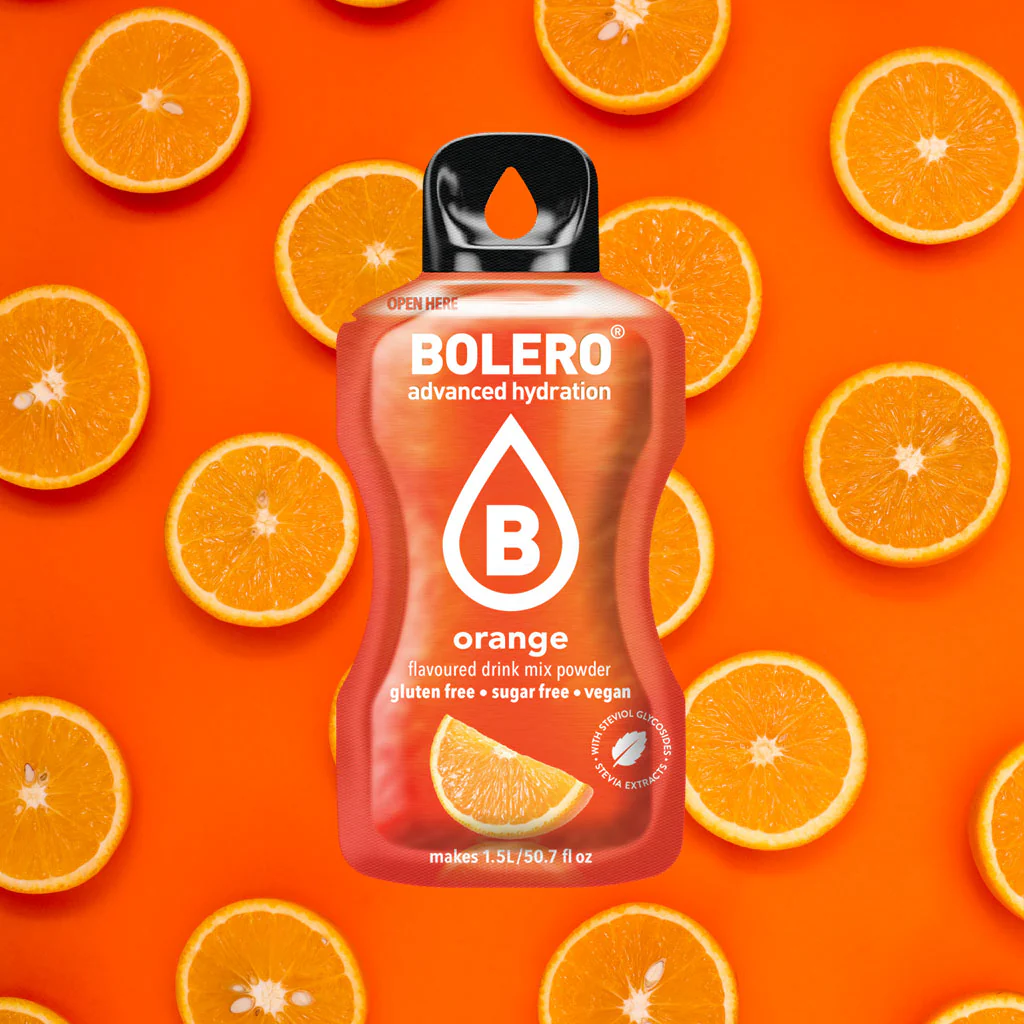 Bolero advanced hydration  orange flavour
