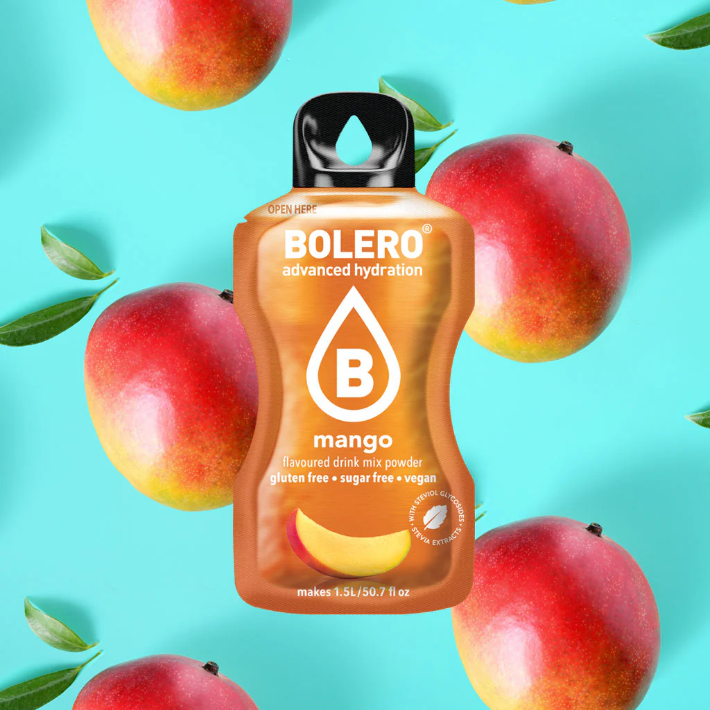 Bolero advanced hydration mango flavour