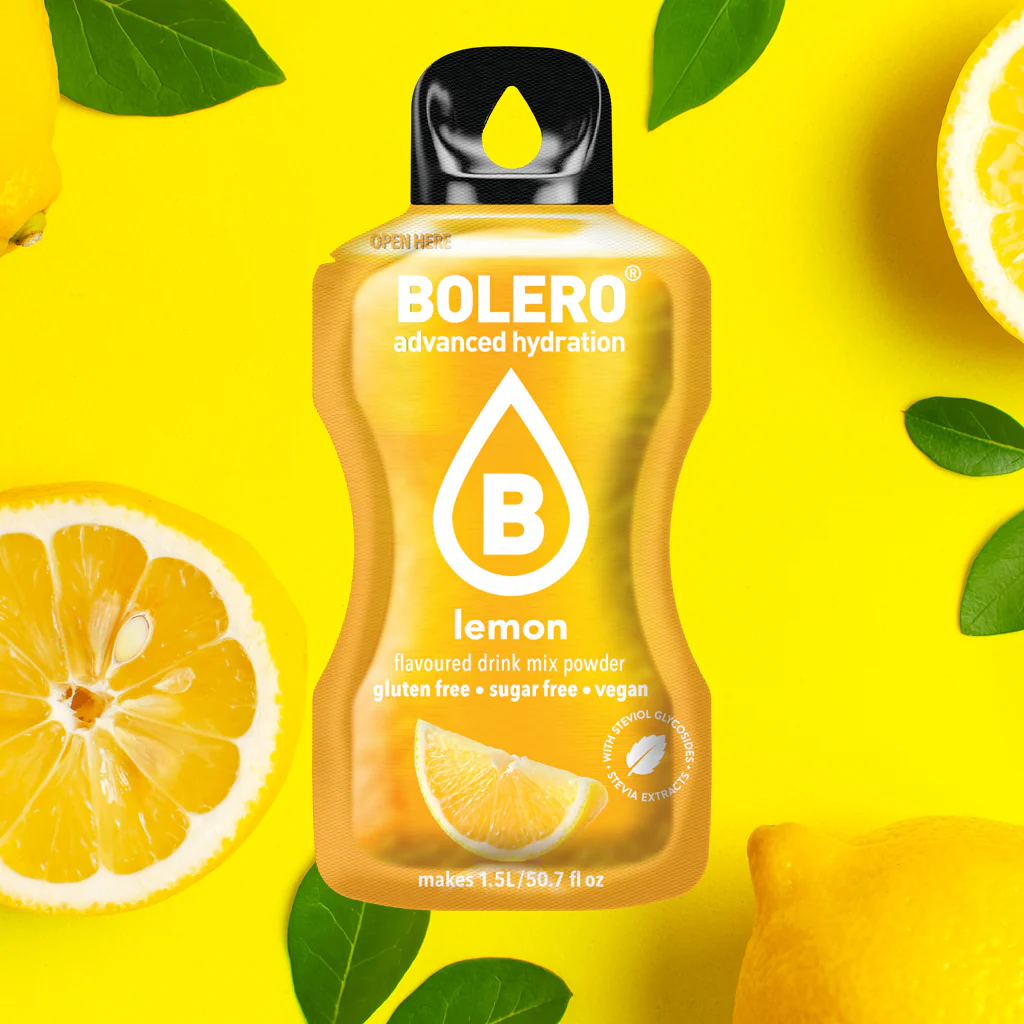 Bolero advanced hydration lemon flavour