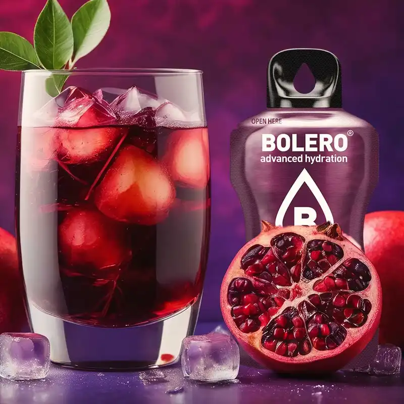 Bolero advanced hydration pomegranate flavour