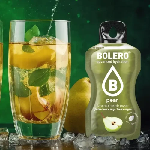 Bolero advanced hydration pear flavour