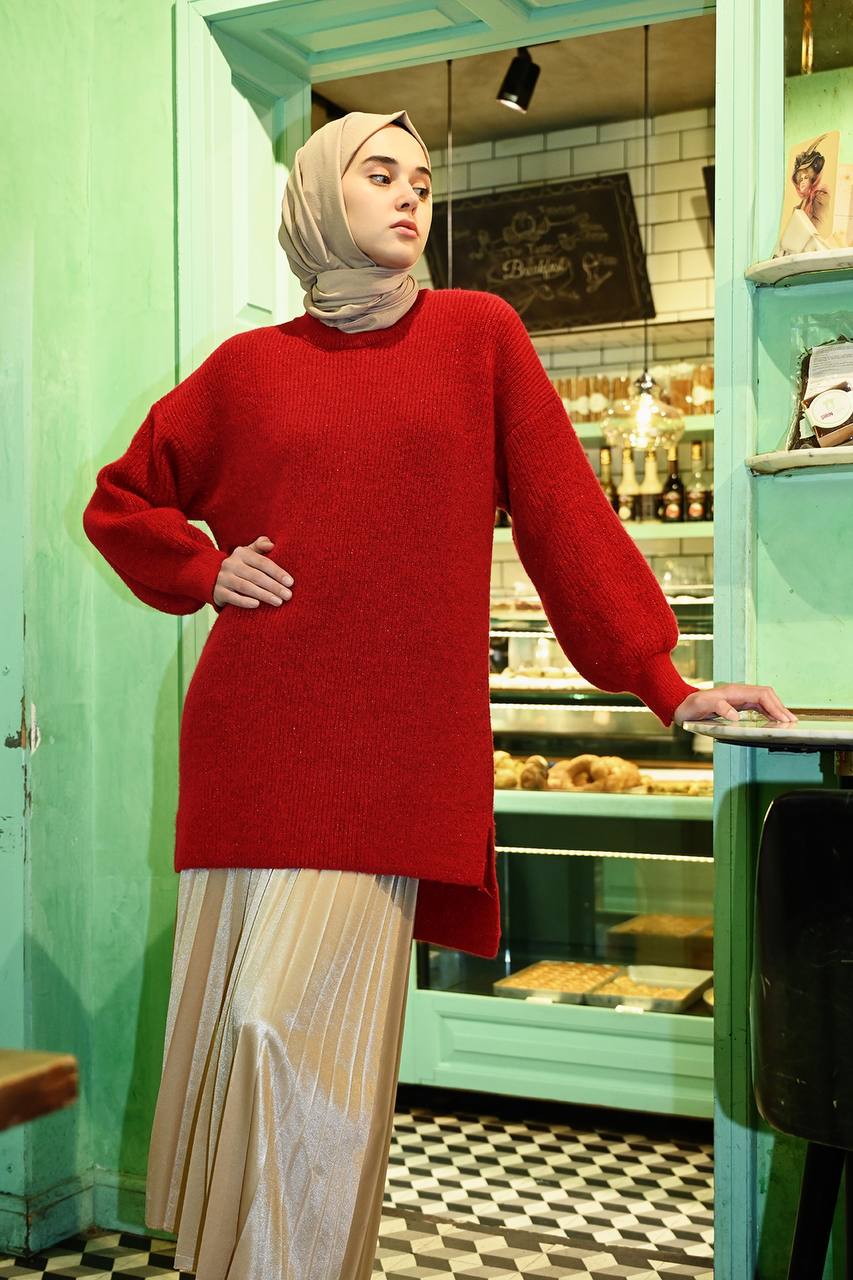 Modest Knitted Tunic