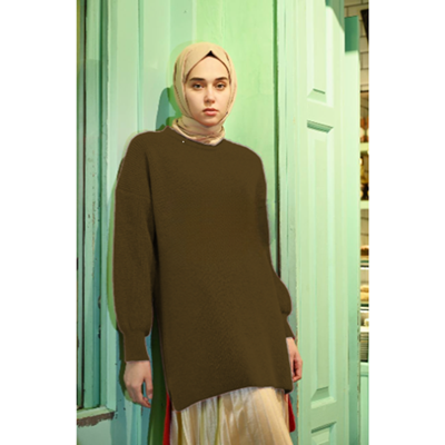 Modest Knitted Tunic