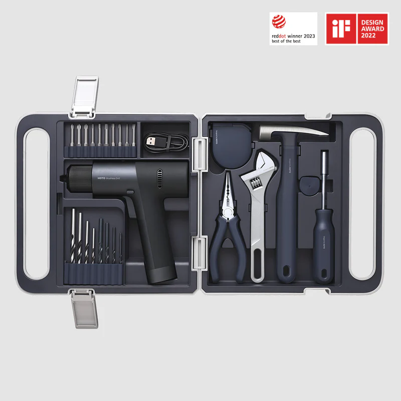 Hoto 12v Brushless Drill Tool Set