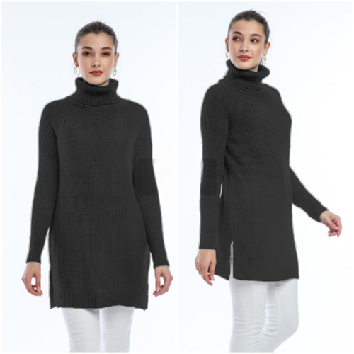 Women's Oversized Turtleneck Sweater