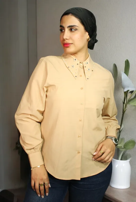 Stone Detail Shirt