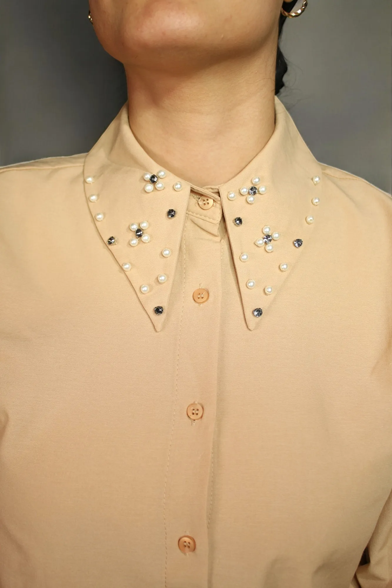 Stone Detail Shirt