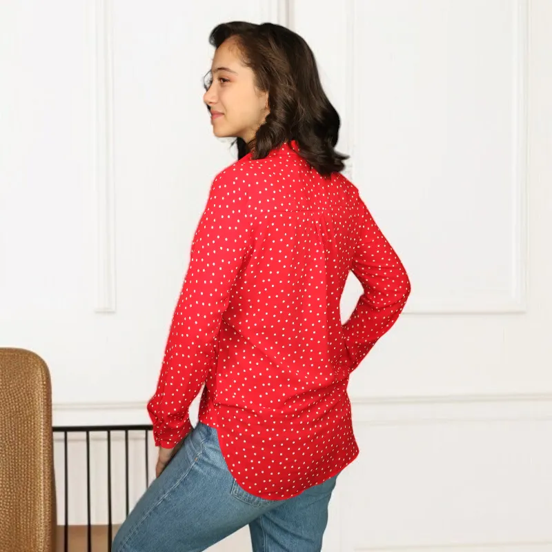 Women's Dotted Shirt