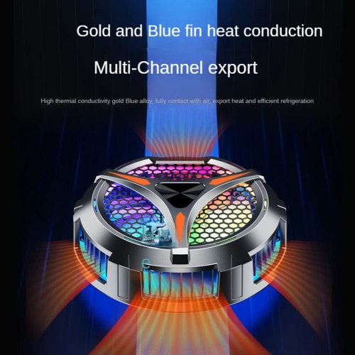 X42 Magnetic Cooling Fan for iPad, Custom Cooler with Digital LED Display, Type-C Charger, Cooler for iPad, iPhone, Mac