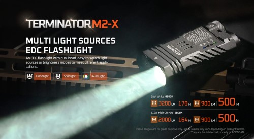 ACEBEAM Terminator M2-X With RGB