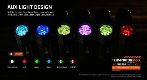 ACEBEAM Terminator M2-X With RGB