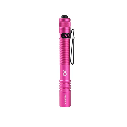 Acebeam Pokelit 2aa Nbcf Breast Cancer Pink Flashlight