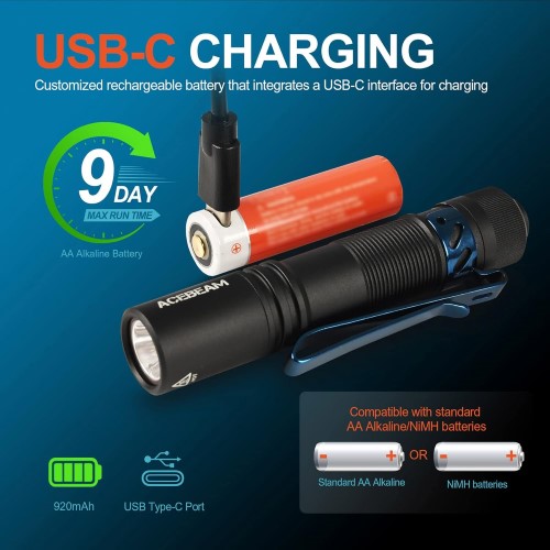 Acebeam Pokelit AA - Black