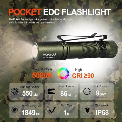 Acebeam Pokelit AA - Green