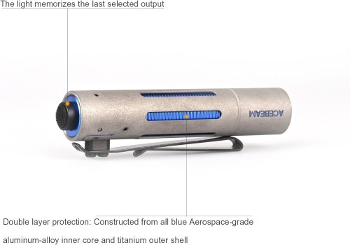 Acebeam Rider RX 2.0 TI AA Flashlight