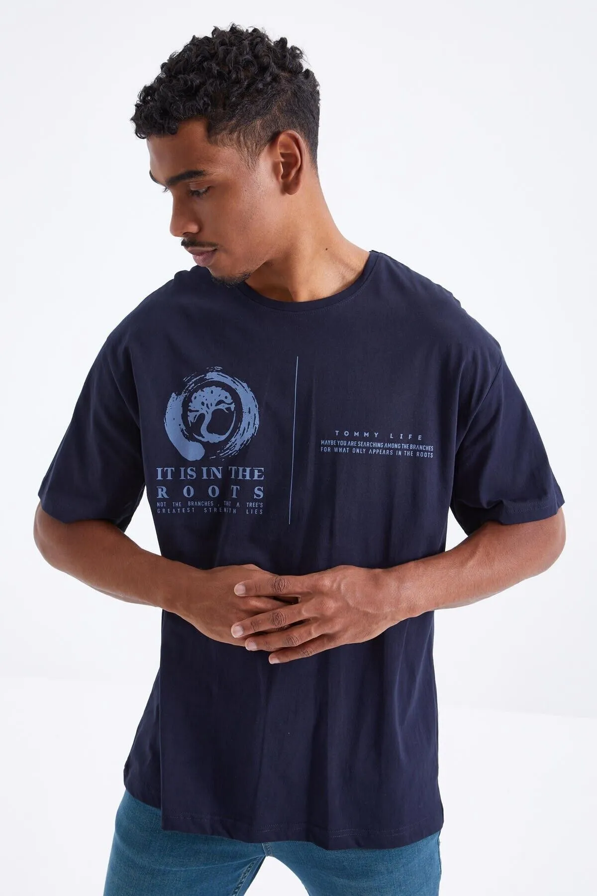 Tommy Life Men's Oversized T-Shirt