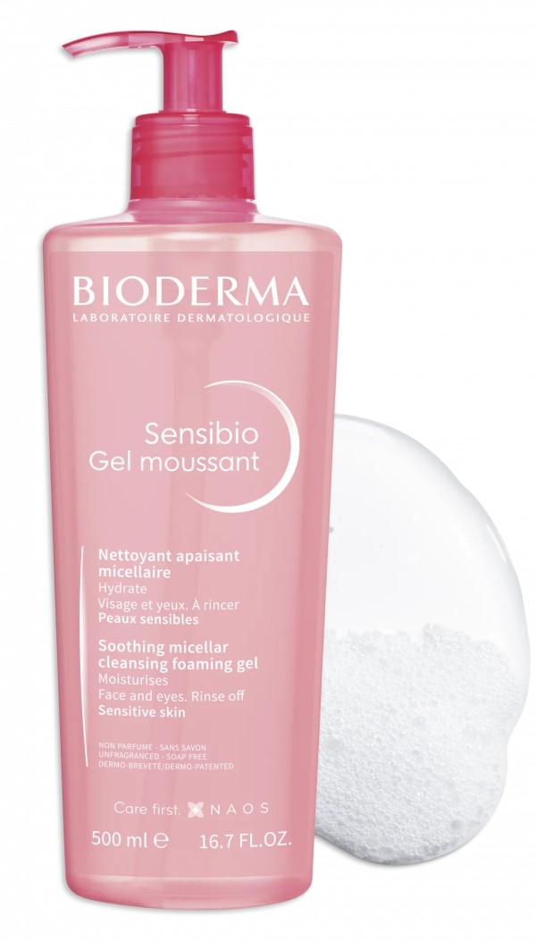 Bioderma Cleansing foaming gel - dry skin - 500ml