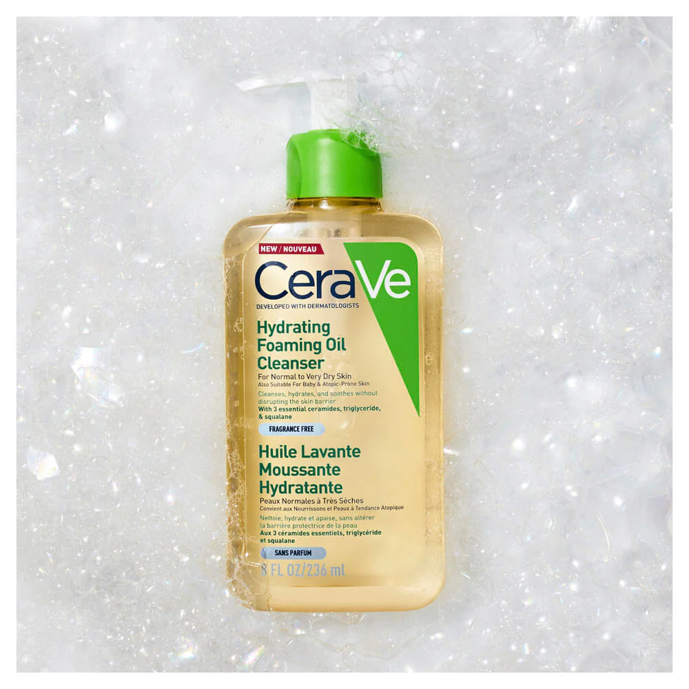 Cerave Hydrating Foaming Oil Cleanser