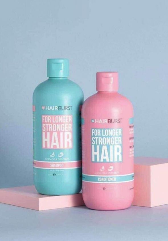 HAIR BURST Shampoo and Conditioner Set For Longer Stronger Hair