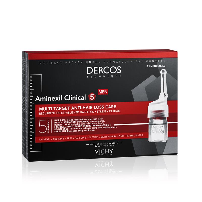 Dercos Aminexil Clinical 5 Anti-Hair Loss Care For men