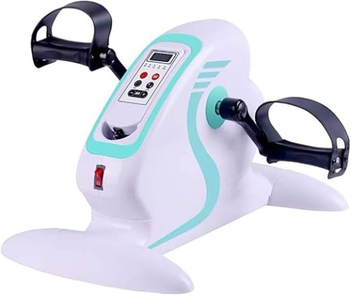 Mini Electric Exercise Bike for Legs and Arms with Pedals for Elderly by Lulalay